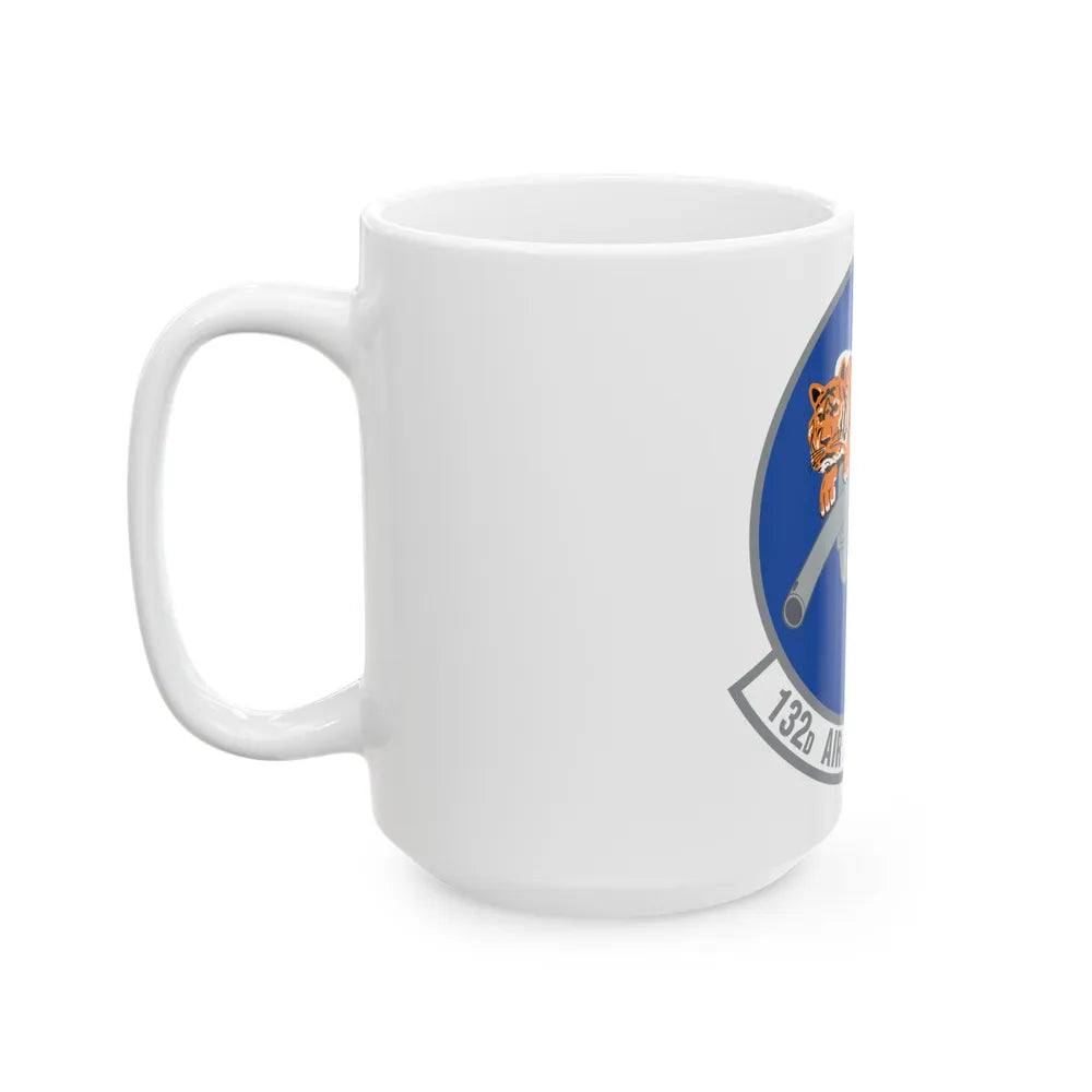 132 Air Refueling Squadron (U.S. Air Force) White Coffee Mug-Go Mug Yourself