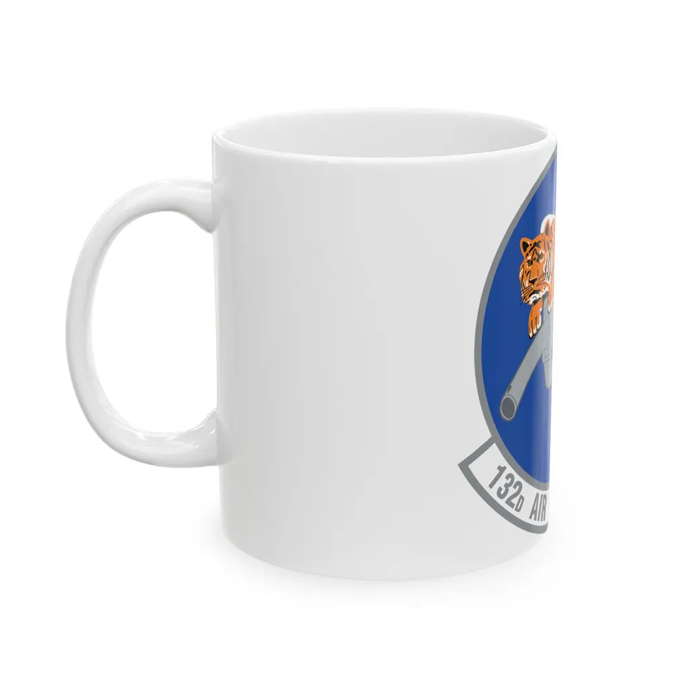 132 Air Refueling Squadron (U.S. Air Force) White Coffee Mug-Go Mug Yourself