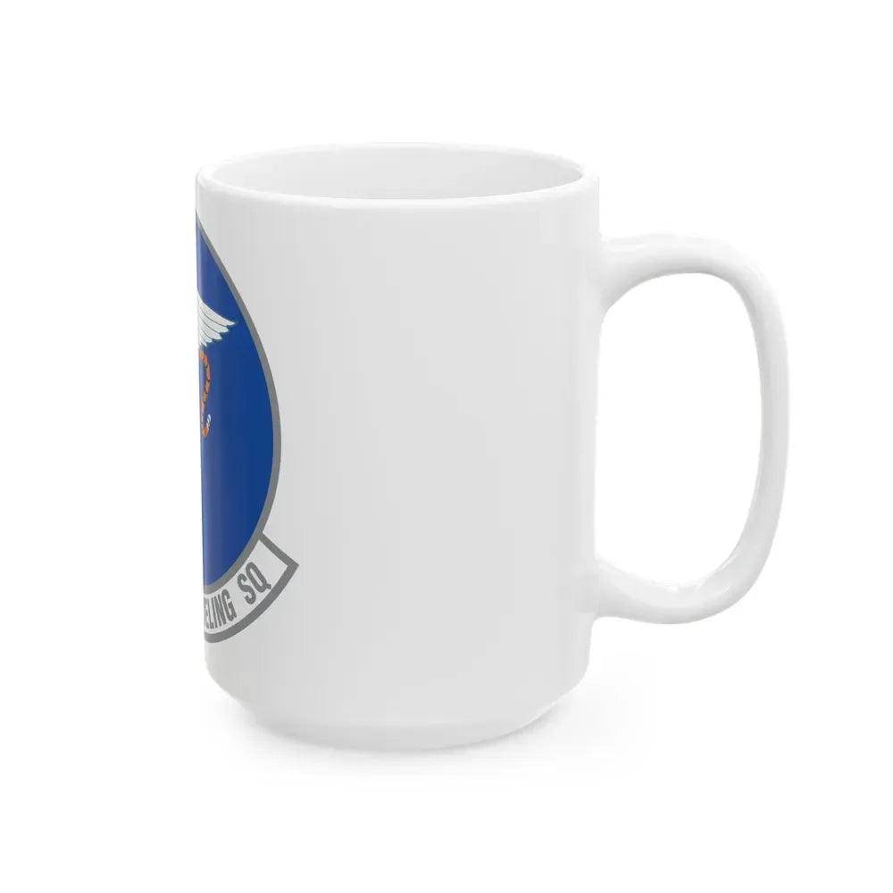 132 Air Refueling Squadron (U.S. Air Force) White Coffee Mug - Go Mug Yourself