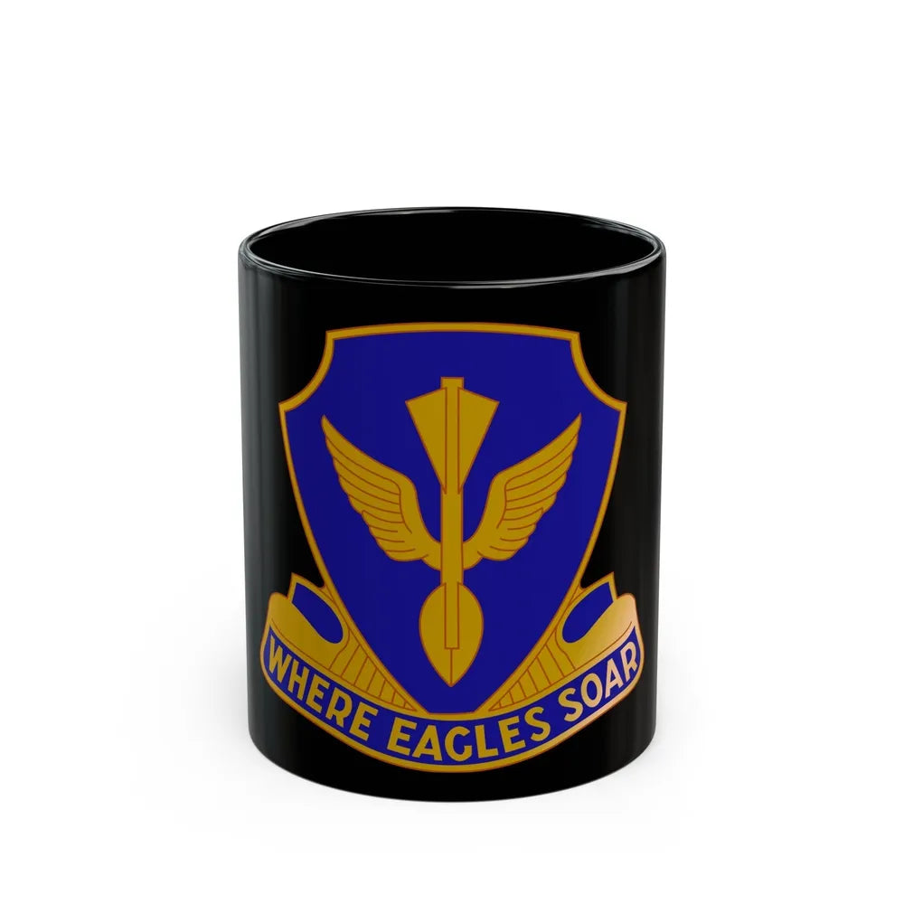 132 Aviation Regiment (U.S. Army) Black Coffee Mug-11oz-Go Mug Yourself