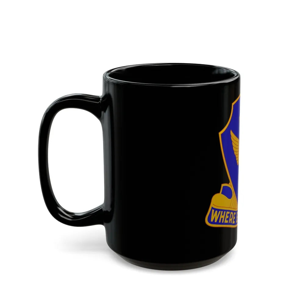 132 Aviation Regiment (U.S. Army) Black Coffee Mug-Go Mug Yourself