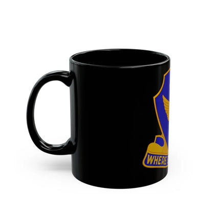 132 Aviation Regiment (U.S. Army) Black Coffee Mug-Go Mug Yourself