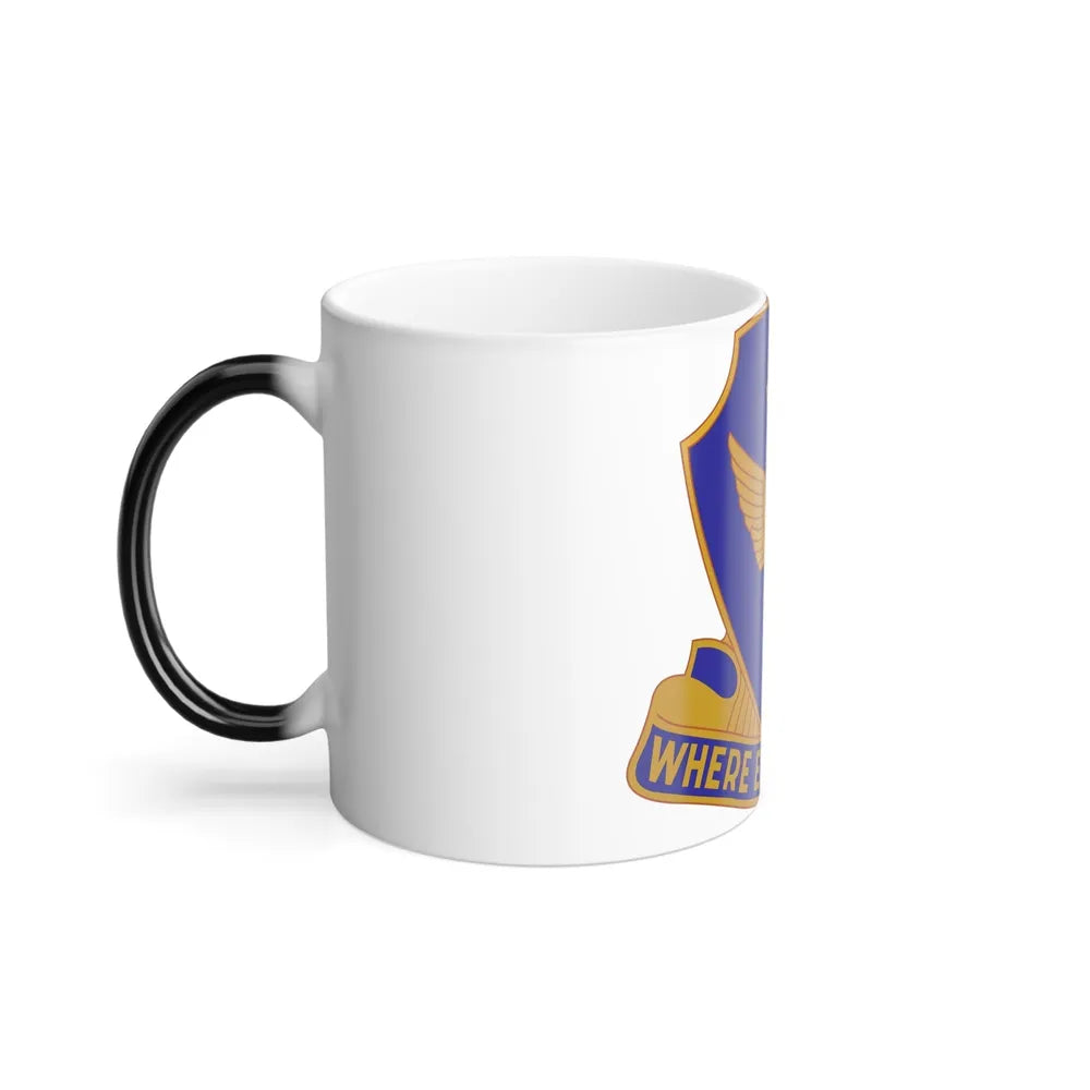 132 Aviation Regiment (U.S. Army) Color Changing Coffee Mug-Go Mug Yourself