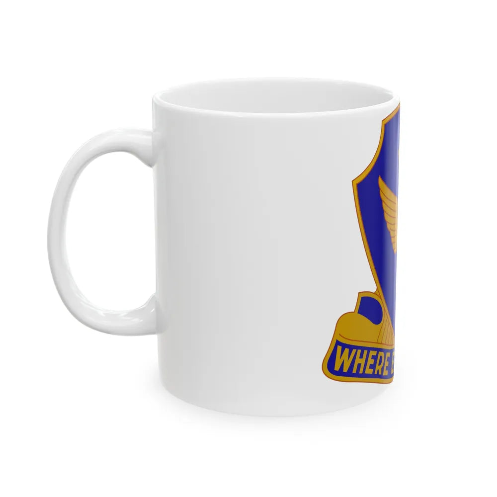 132 Aviation Regiment (U.S. Army) White Coffee Mug-Go Mug Yourself