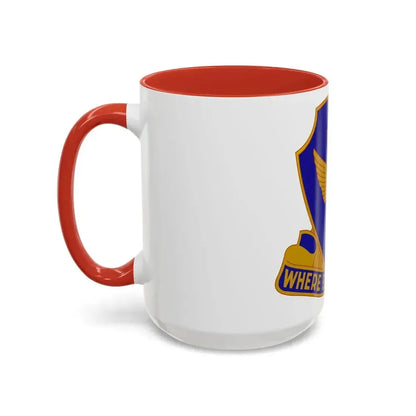 132 Aviation Regiment (U.S. Army) Accent Coffee Mug - Go Mug Yourself