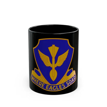 132 Aviation Regiment (U.S. Army) Black Coffee Mug 11oz - Go Mug Yourself