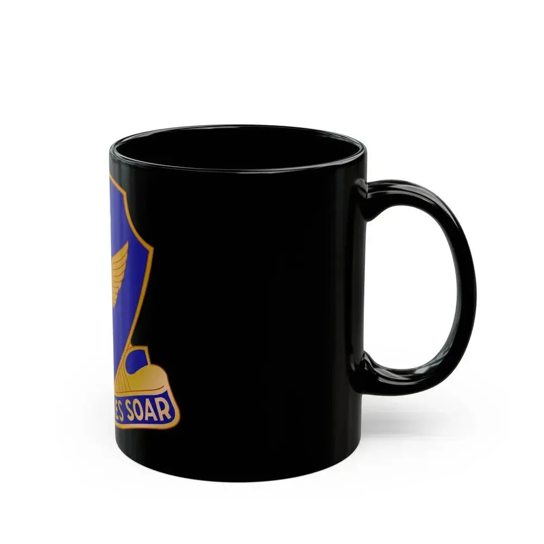 132 Aviation Regiment (U.S. Army) Black Coffee Mug - Go Mug Yourself