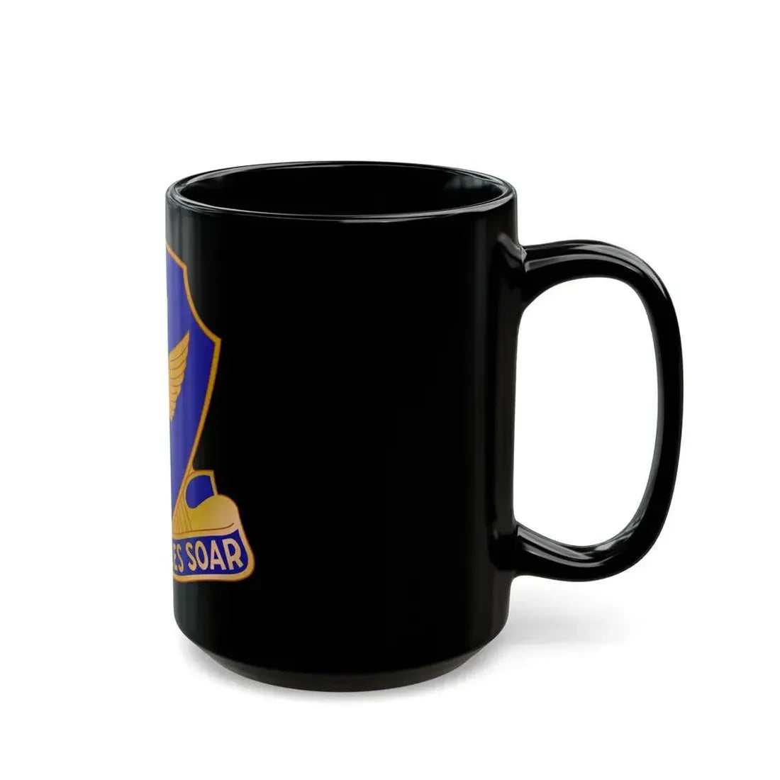 132 Aviation Regiment (U.S. Army) Black Coffee Mug - Go Mug Yourself