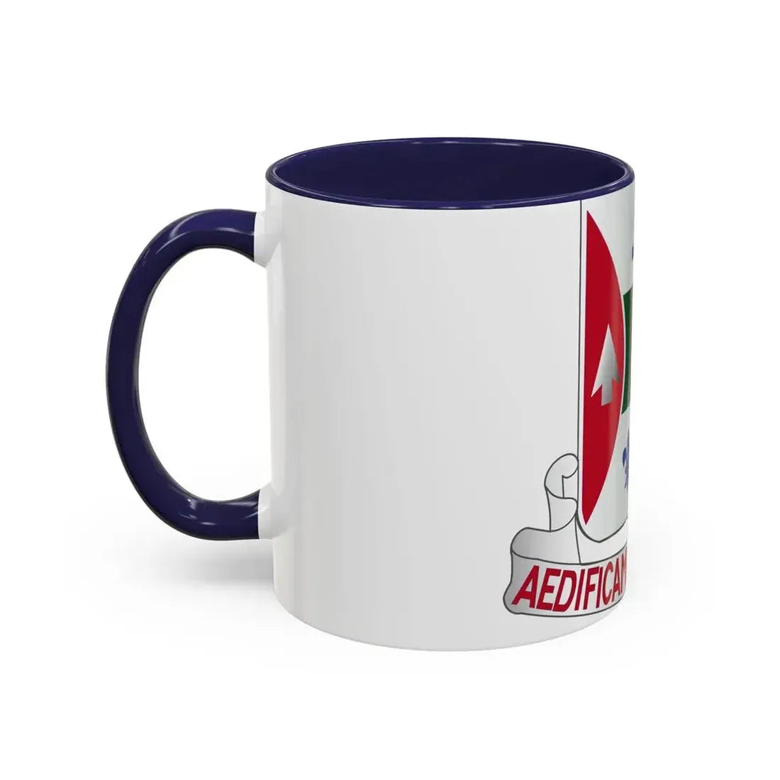 132 Engineer Battalion (U.S. Army) Accent Coffee Mug - Go Mug Yourself