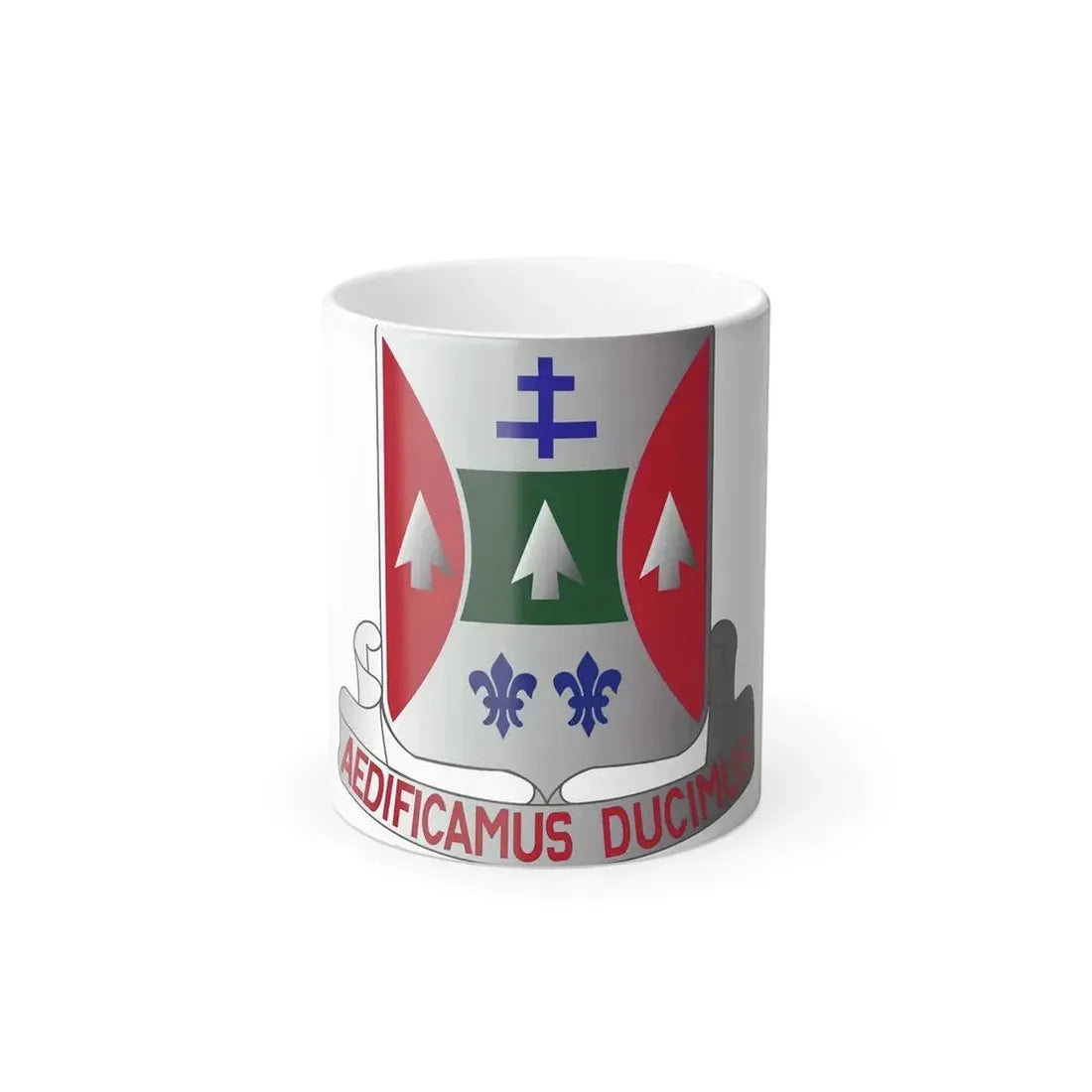 132 Engineer Battalion (U.S. Army) Color Changing Coffee Mug 11oz - Go Mug Yourself