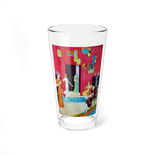 Illustration by Gladys Peto (1) - Pint Glass 16oz
