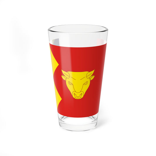 Flag of Birmingham United Kingdom (England) Pint Glass 16oz