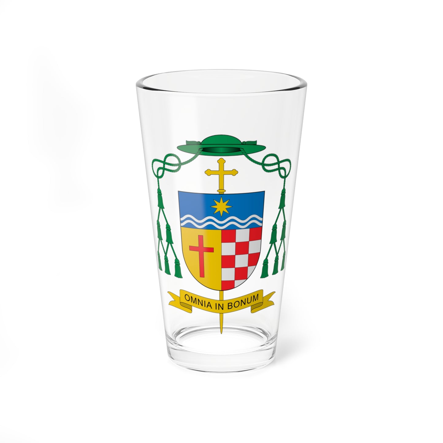 Escudo de Antônio Augusto Dias Duarte (Spain) (Coat of Arms) Pint Glass 16oz