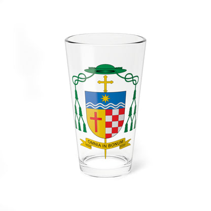 Escudo de Antônio Augusto Dias Duarte (Spain) (Coat of Arms) Pint Glass 16oz