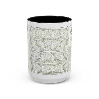 Heavens, The - Monthly Star Charts (1970) (Map) Accent Coffee Mug