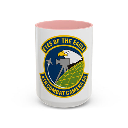 4 Combat Camera Squadron (U.S. Air Force) Accent Coffee Mug