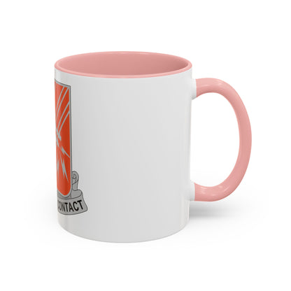 440 Signal Battalion (U.S. Army) Accent Coffee Mug