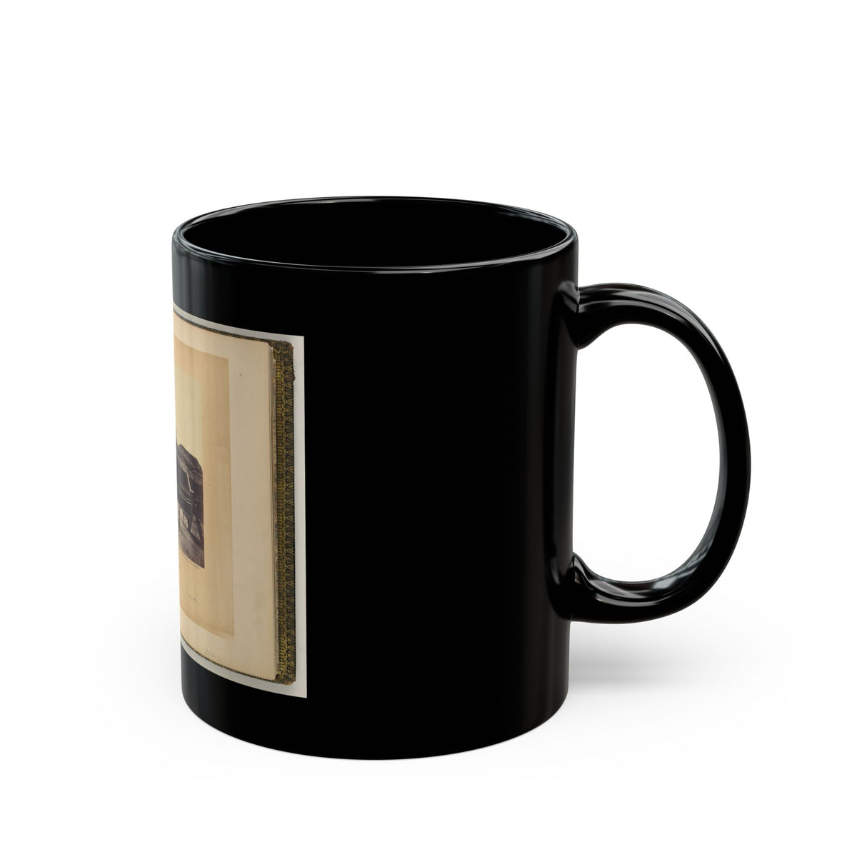 Battery No. 1, Near Yorktown, Virginia(2) (U.S. Civil War) Black Coffee Mug