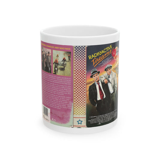 RADIOACTIVE DREAMS (VHS COVER) - White Coffee Mug