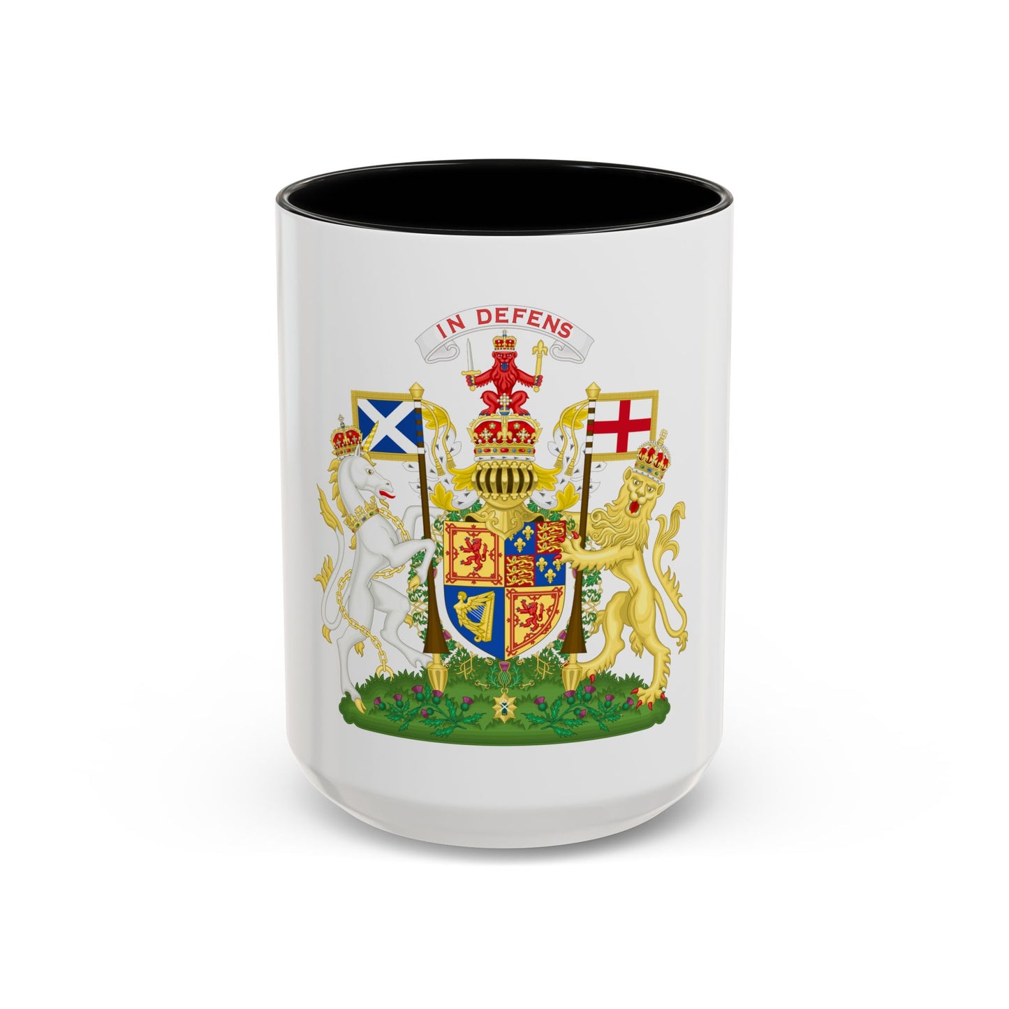 Coat of Arms of Scotland (1603-1649) - Accent Coffee Mug