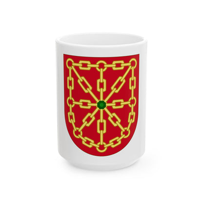 Arms of Navarre - White Coffee Mug