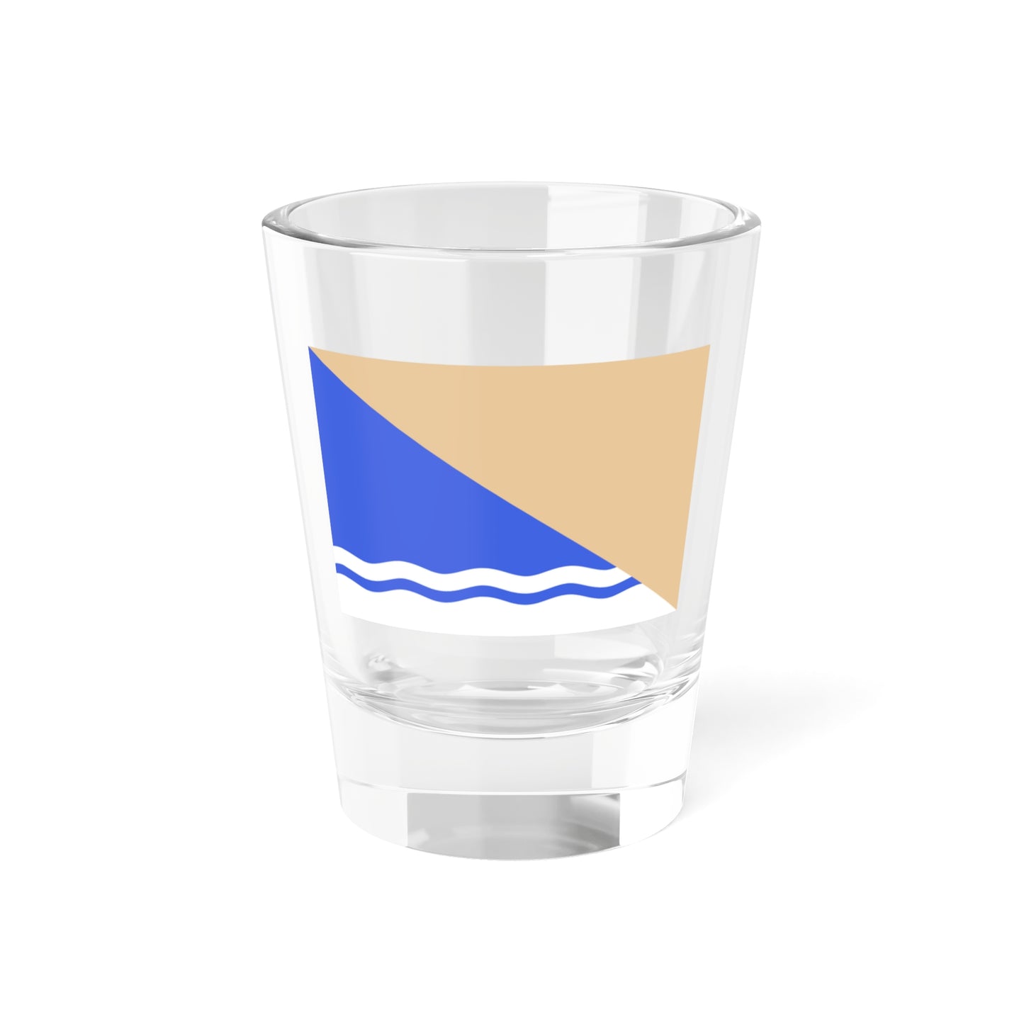 Флаг Новоазовского раиона Донецкои области (Ukraine) Shot Glass 1.5oz