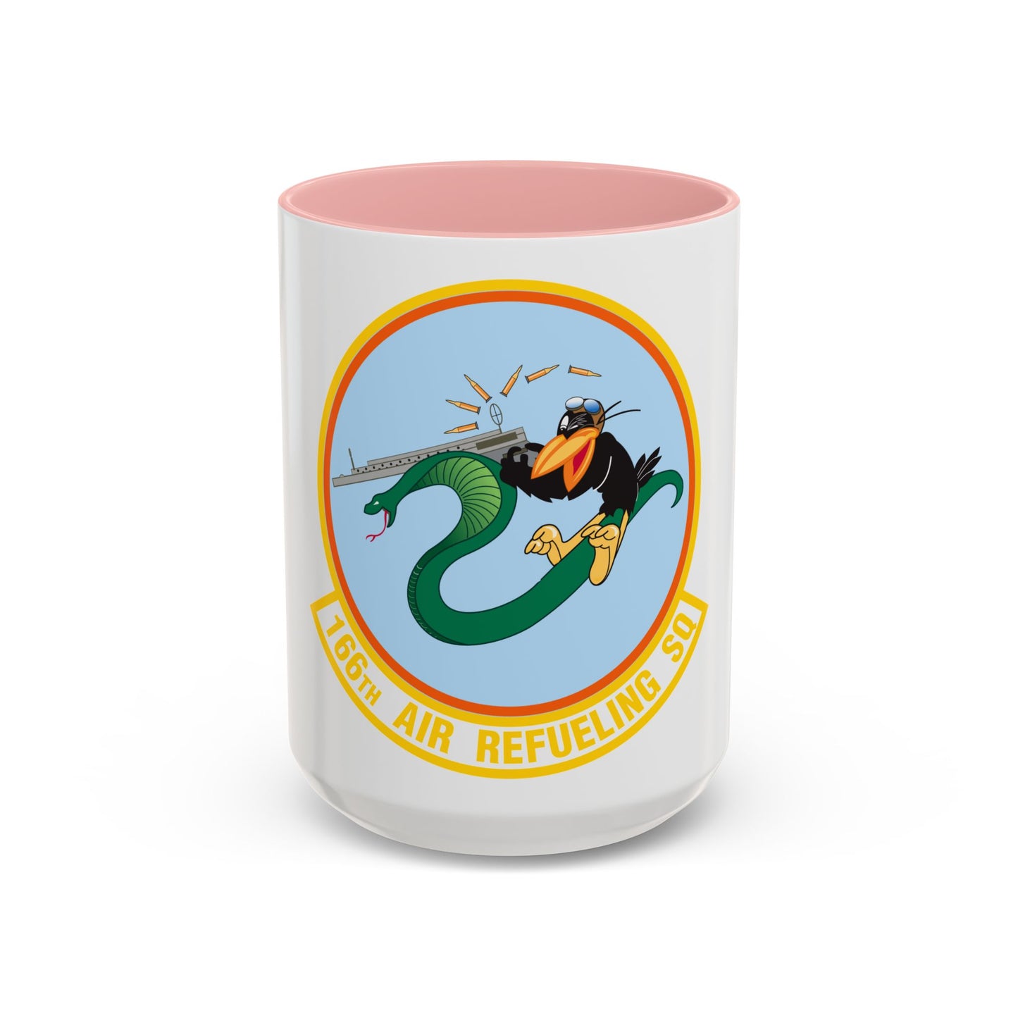 166 Air Refueling Squadron (U.S. Air Force) Accent Coffee Mug