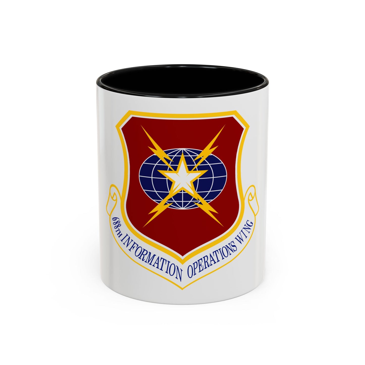 USAF 688th Information Operations Wing (U.S. Air Force) Accent Coffee Mug