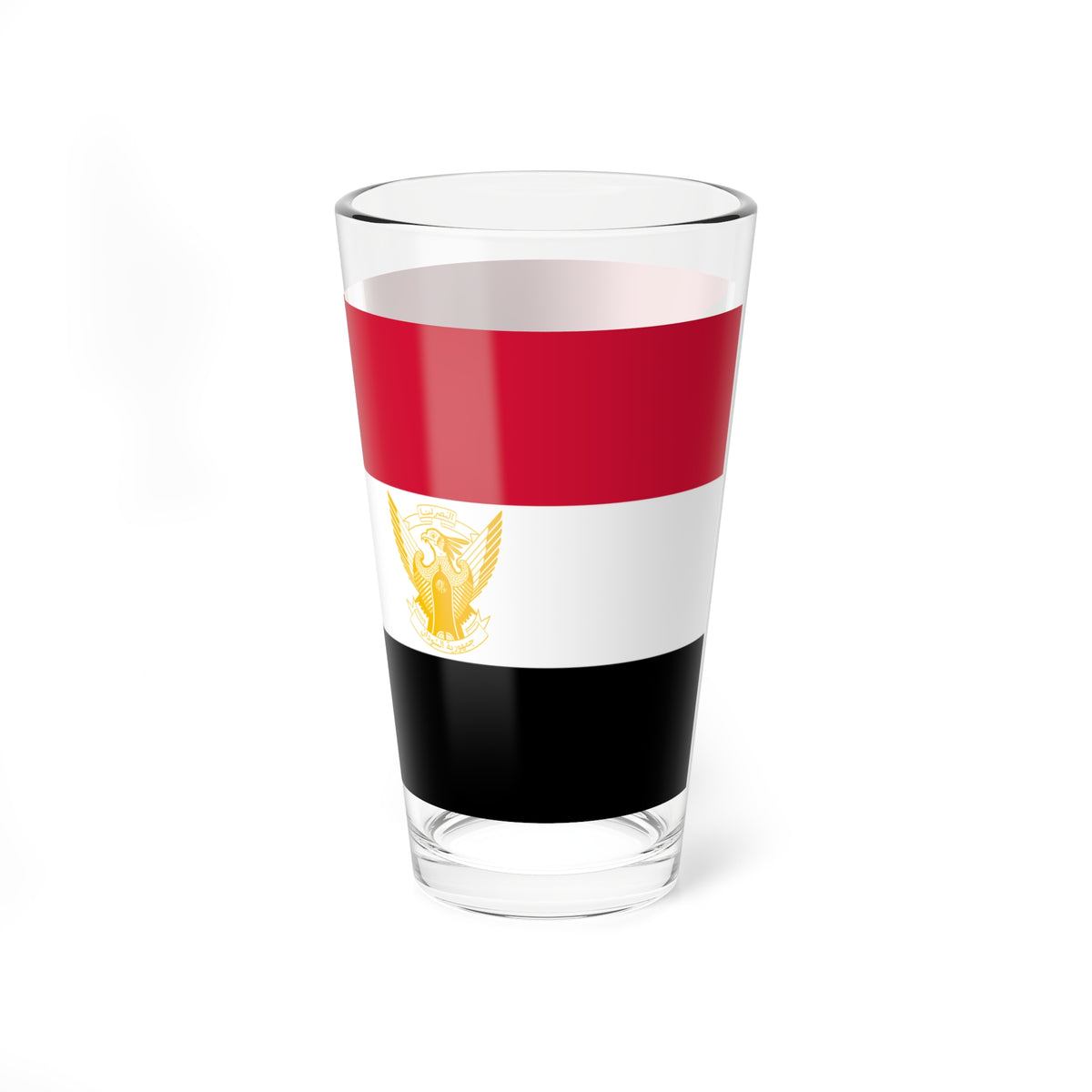 Presidential Standard of Sudan (Sudan) Pint Glass 16oz