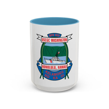 USCGC Washington WPB 1331 Honolulu Hawaii (U.S. Coast Guard) Accent Coffee Mug