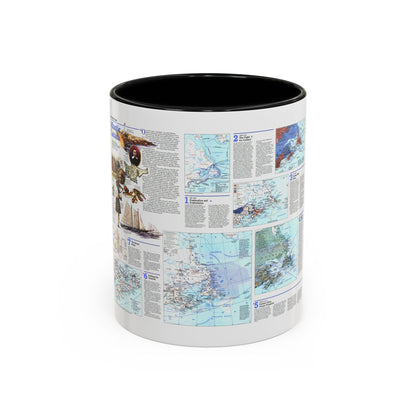Canada - Atlantic 2 (1993) (Map) Accent Coffee Mug