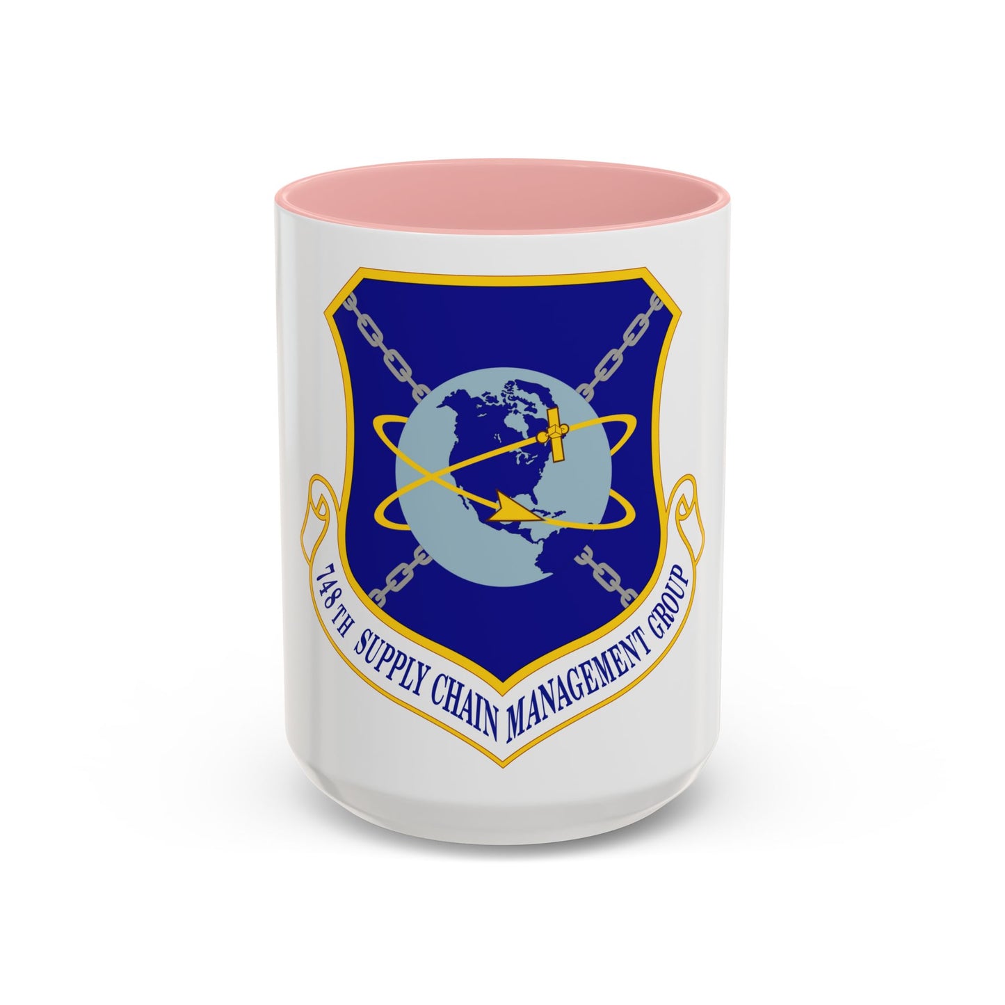 748 Supply Chain Management Group AFMC (U.S. Air Force) Accent Coffee Mug
