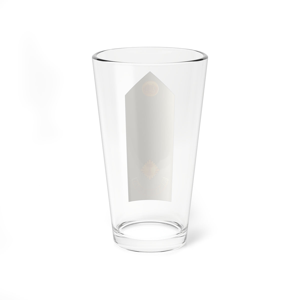 07. Kenyan Army 2LT (Kenya) (Military Rank) Pint Glass 16oz
