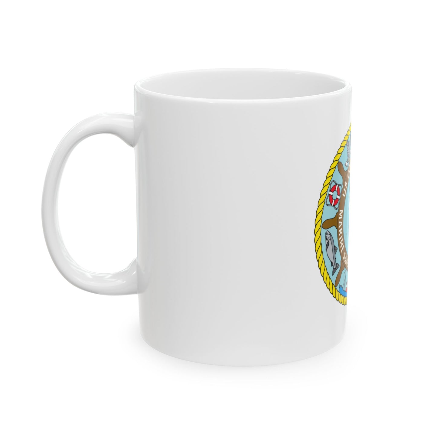 USCG Marine Safety Office Juneau (U.S. Coast Guard) White Coffee Mug