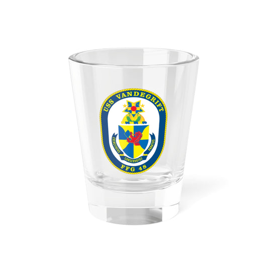 Verre à liqueur USS Vandegrift FFG 48 v2 (US Navy) 1,5 oz