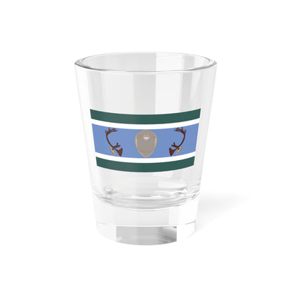 Innu Nation Flag - Shot Glass 1.5oz