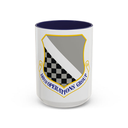 140th Operations Group (U.S. Air Force) Accent Coffee Mug