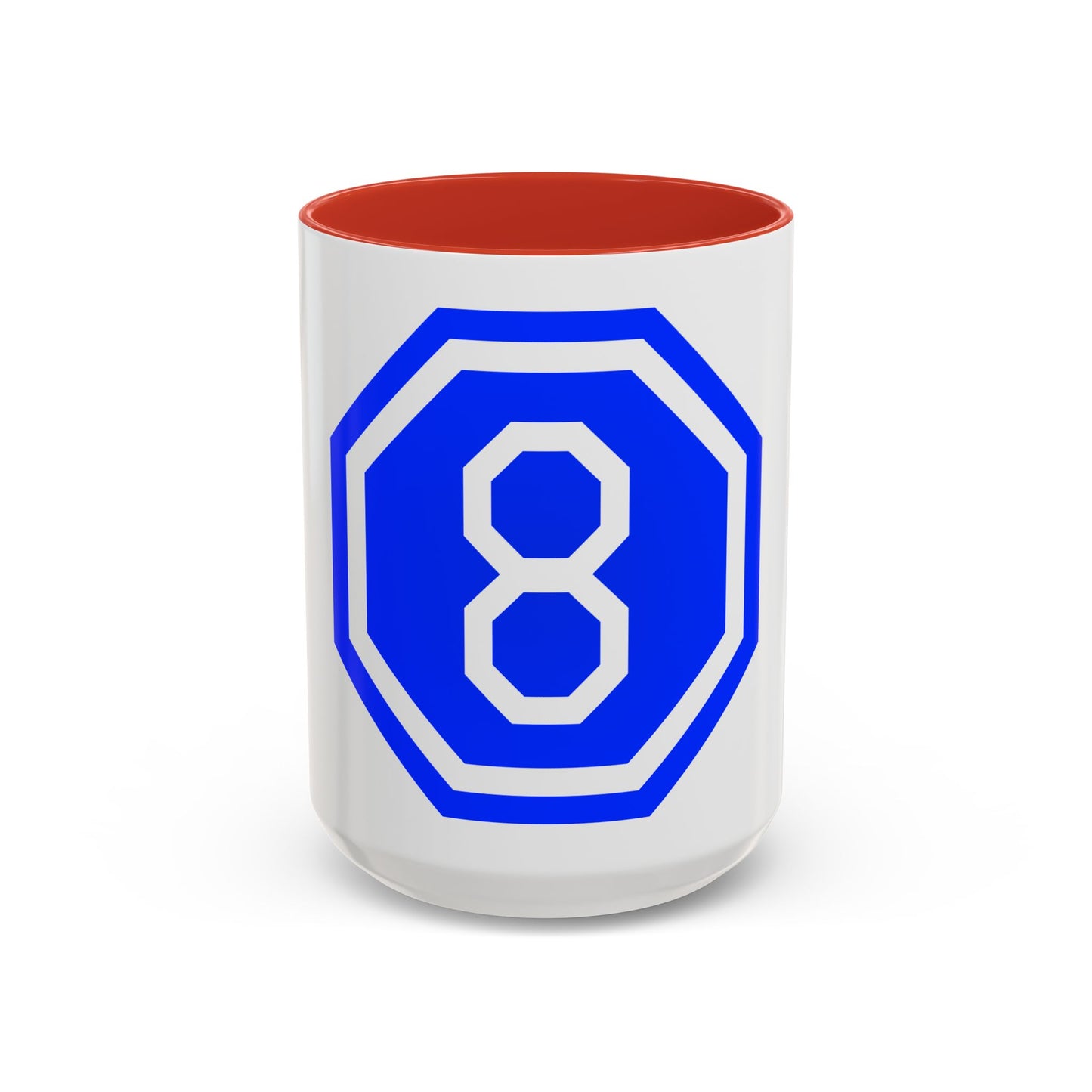 VIII Corps (U.S. Army) Accent Coffee Mug