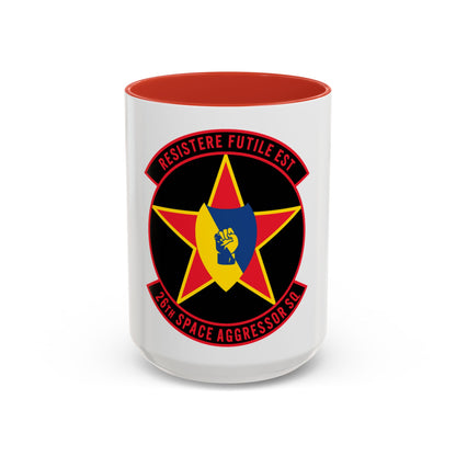 26TH Space Aggressor Sq. v2 (U.S. Air Force) Accent Coffee Mug