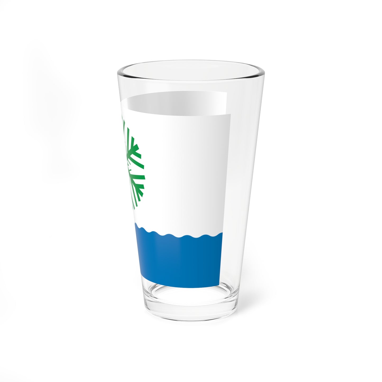 Flag of Novodvinsk Arkhangelsk oblast (Russia) Pint Glass 16oz