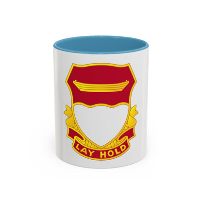 87 Engineer Battalion (U.S. Army) Accent Coffee Mug