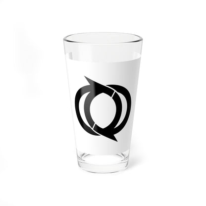 Flag of Nihonmatsu Fukushima 1958-2005 (Japan) Pint Glass 16oz