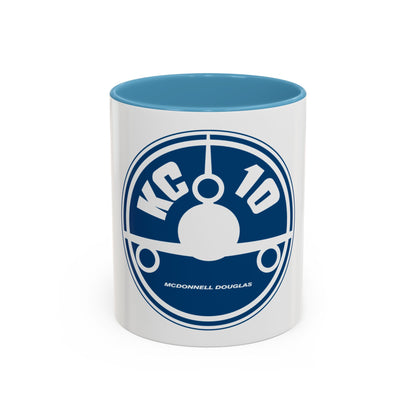 78th ARS with KC 10 blue image (U.S. Air Force) Accent Coffee Mug