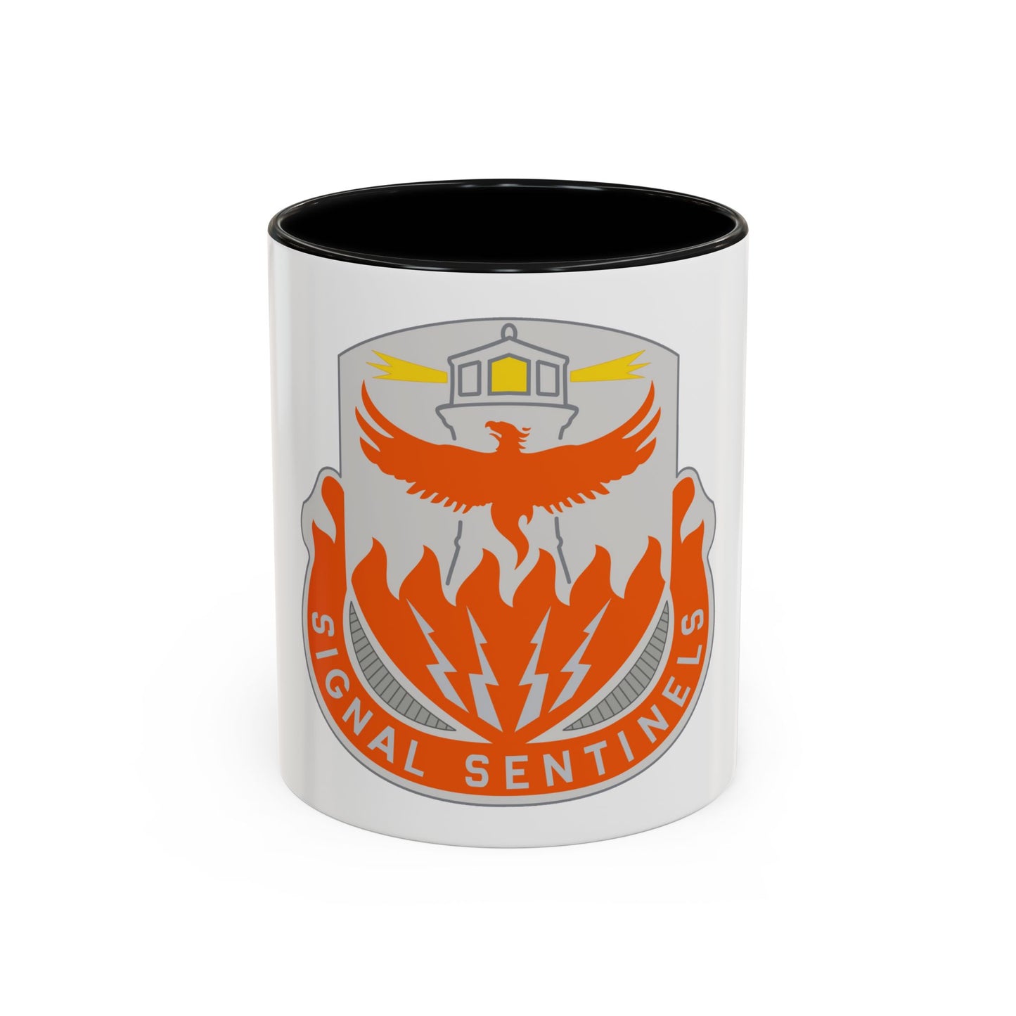 156 Signal Battalion (U.S. Army) Accent Coffee Mug
