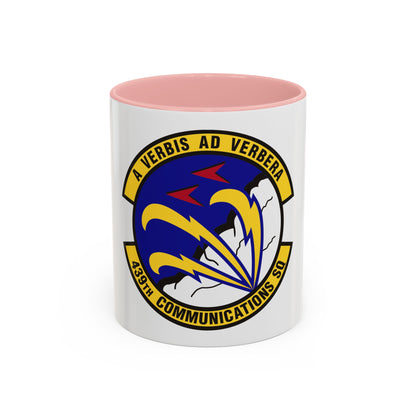 439th Communications Squadron (U.S. Air Force) Accent Coffee Mug