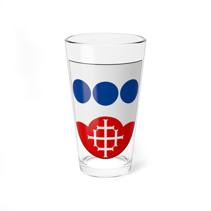 Kisa församling vapen (Sweden) (Coat of Arms) Pint Glass 16oz