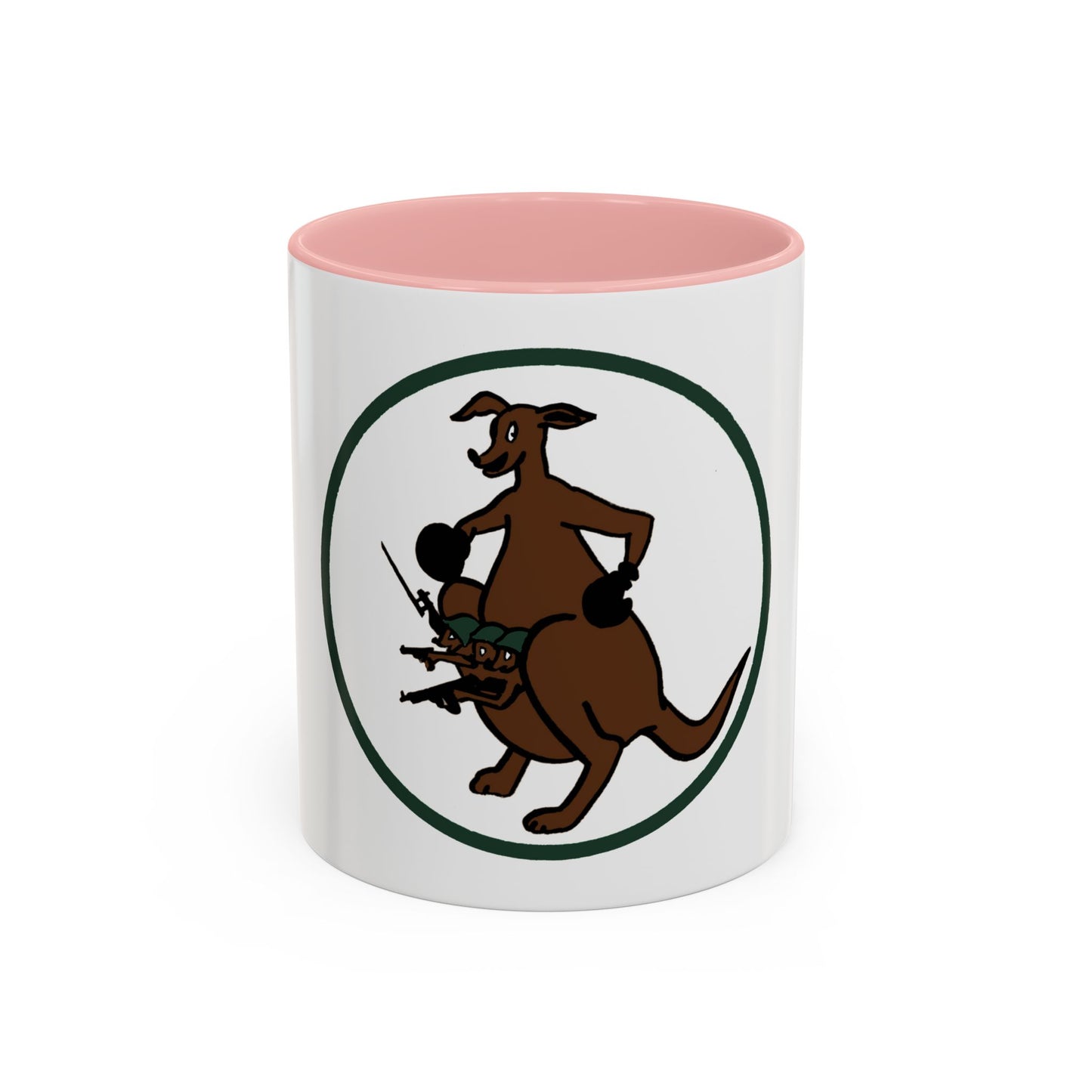 52 Airlift Squadron AMC (U.S. Air Force) Accent Coffee Mug