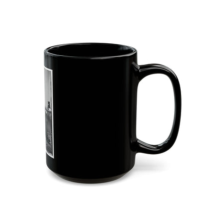 Portrait Of Commander Matthew F. Maury, Officer Of The Confederate Navy (U.S. Civil War) Black Coffee Mug