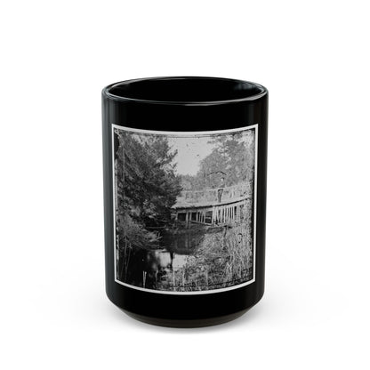 Bridge (U.S. Civil War) Black Coffee Mug