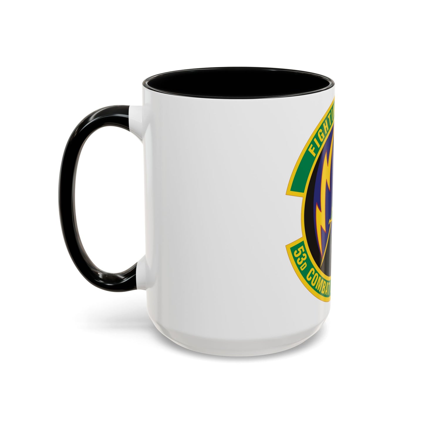 53d Combat Communications Squadron (U.S. Air Force) Accent Coffee Mug